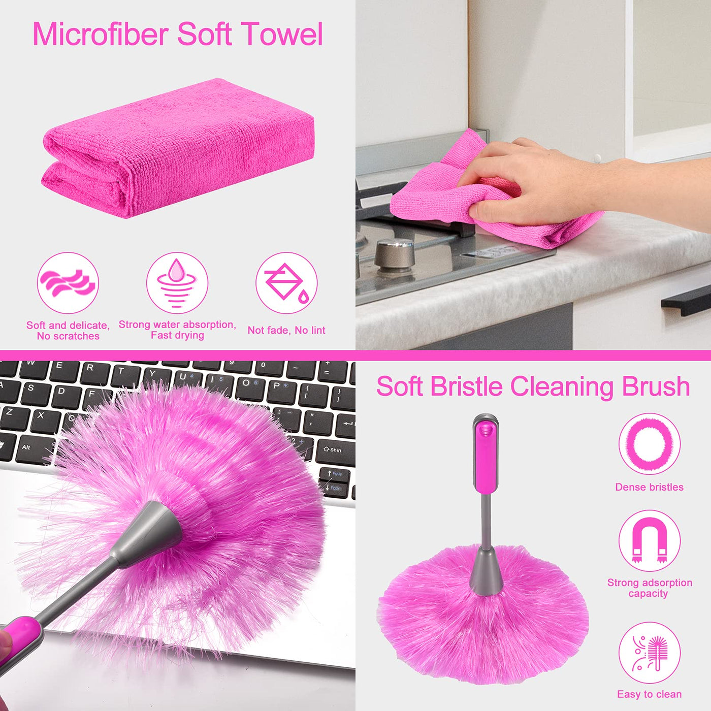 Microfiber Duster Kit