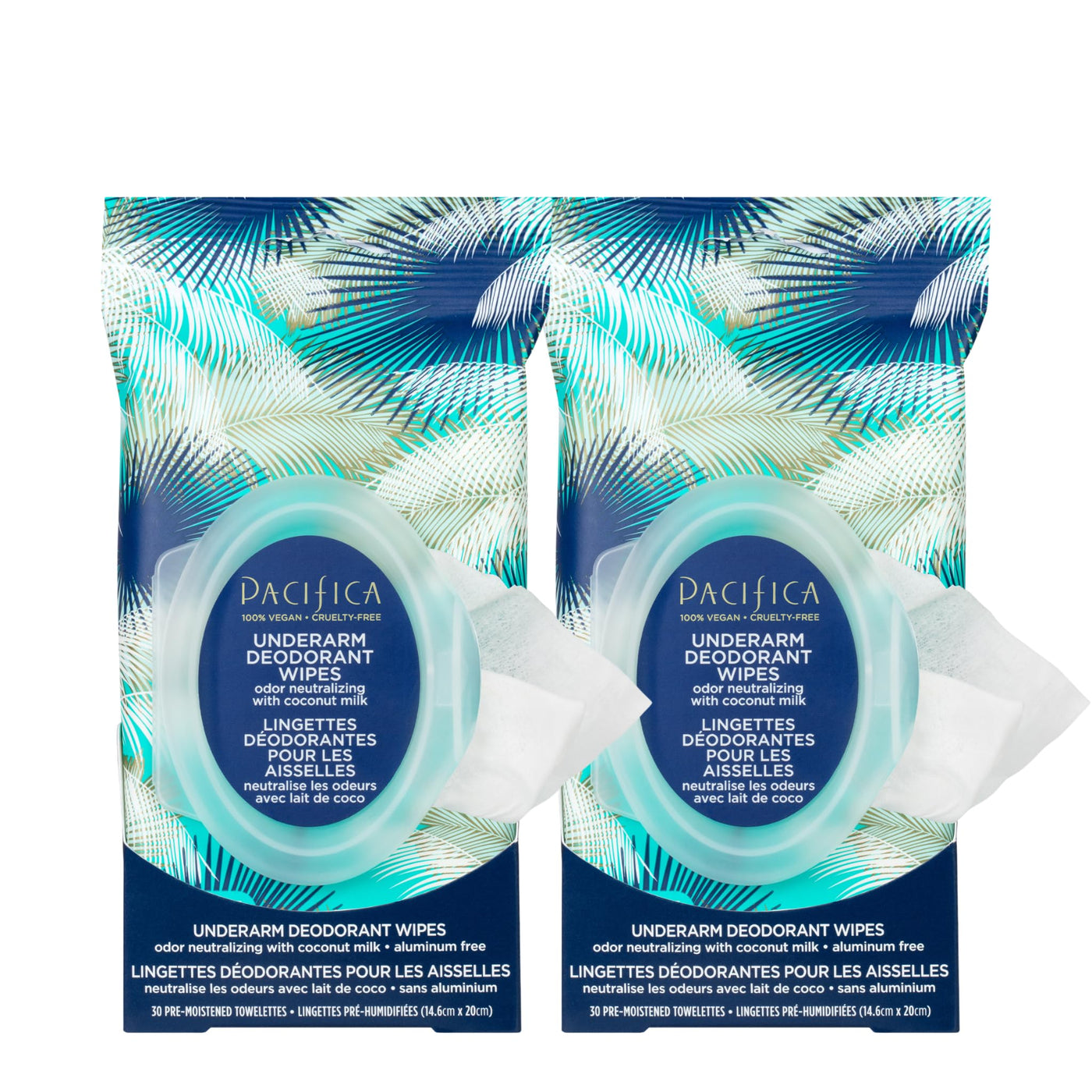 Pacifica Deodorant Wipes