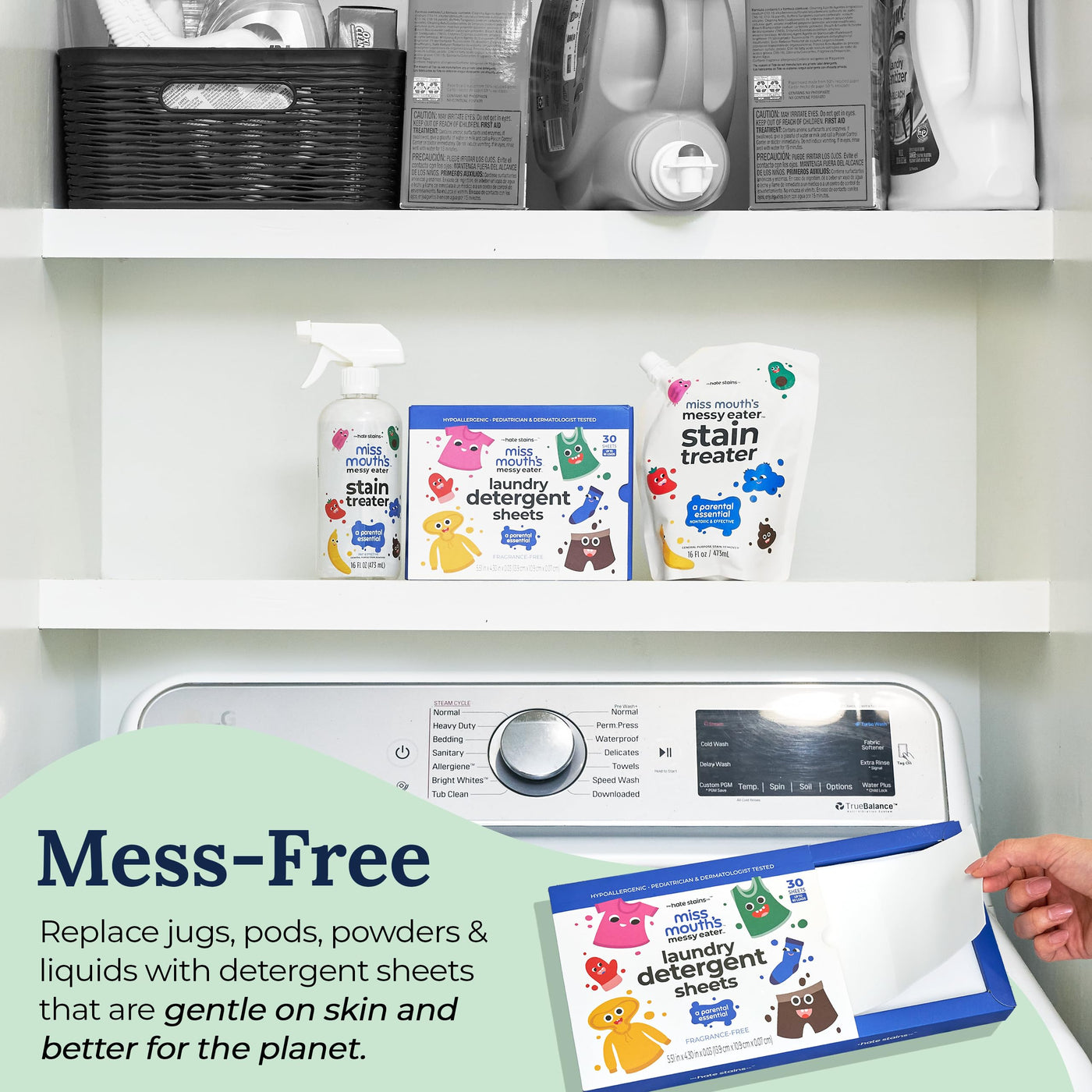 Laundry Detergent Sheets