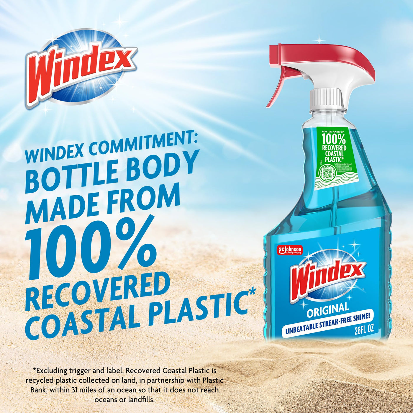 Windex Refill Original Blue Glass and Window Cleaner