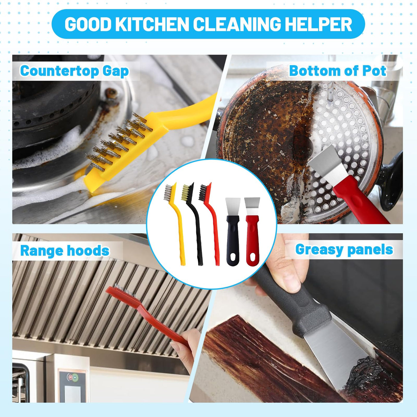 Crevice Cleaning Brush Set