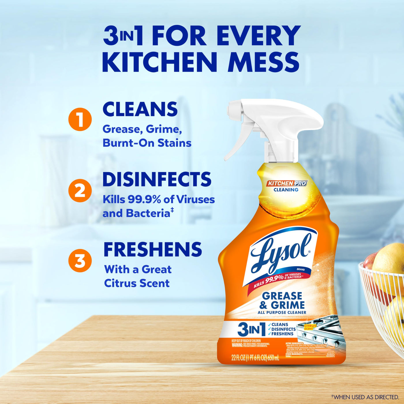 Kitchen Degreaser Spray