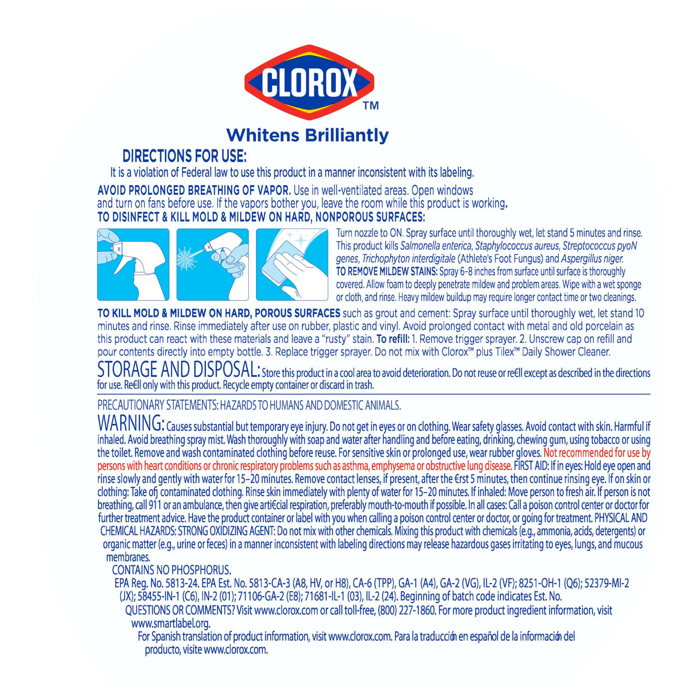 Mold & Mildew Remover Spray
