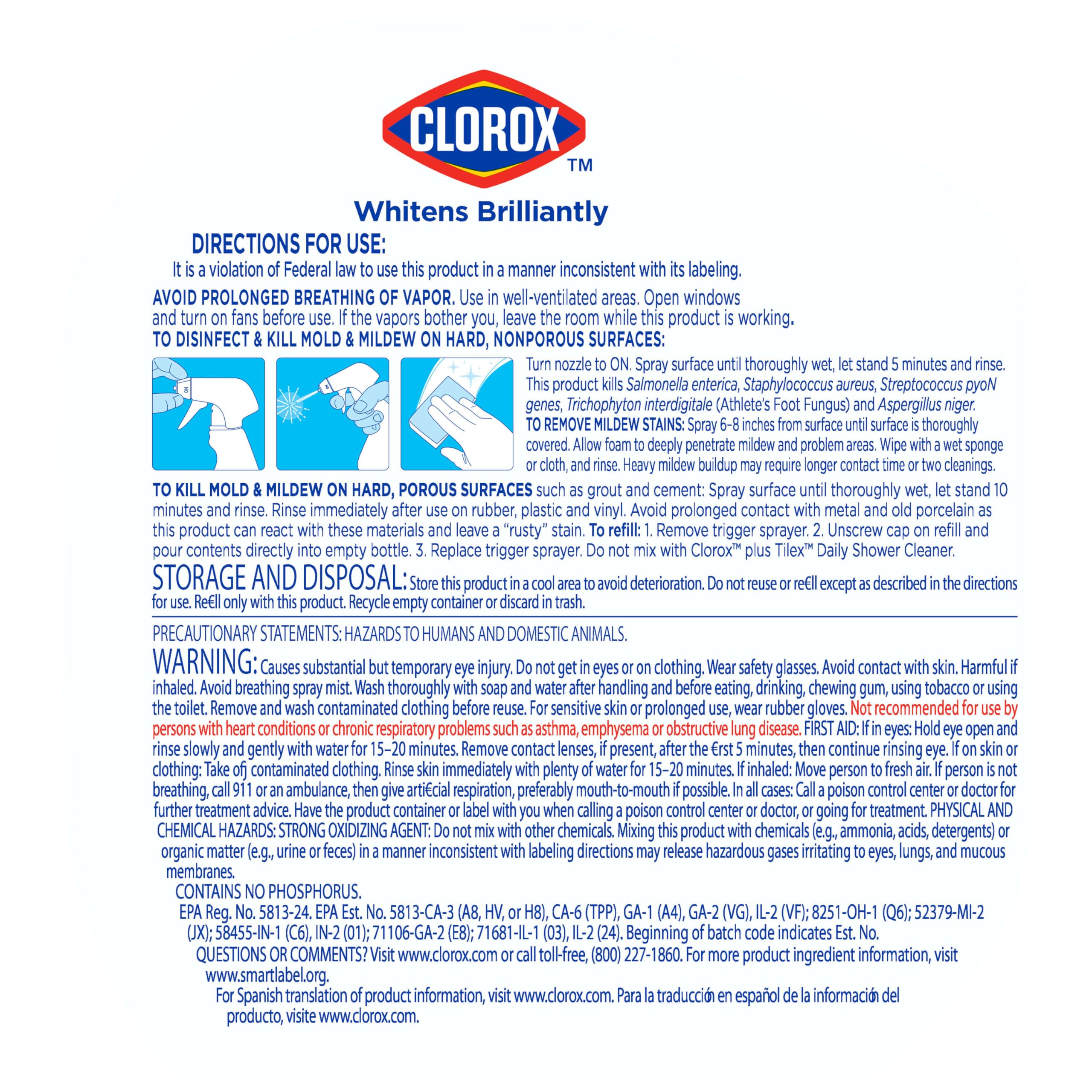 Mold & Mildew Remover Spray